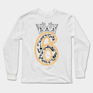 six The best number Long Sleeve T-Shirt